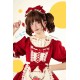Strawberry Witch Strawberry Embroidered One Piece